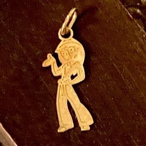 Kim Possible DISNEY 10KT Gold Pendant